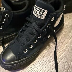 Converse Classic Black Canvas Sneakers